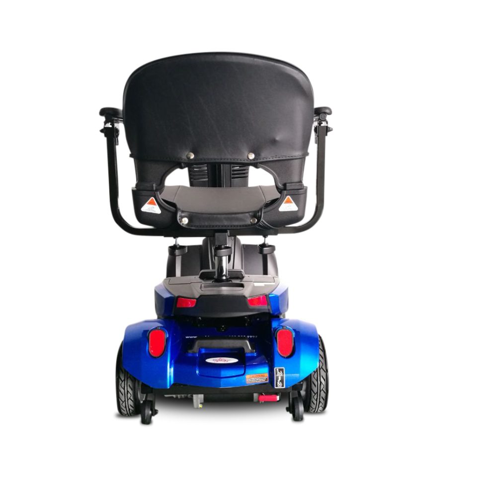 EV Rider CityCruzer Blue Back View
