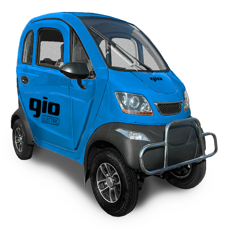 Gio Golf Fully Enclosed Mobility Scooter Color Blue